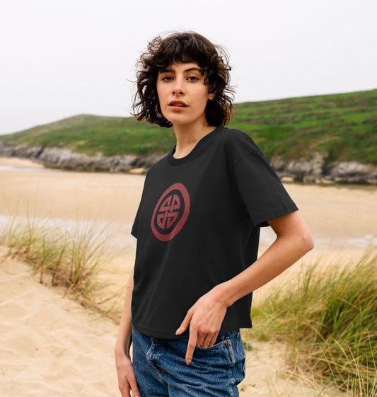 Black Outlaw Archetype Black Cotton T-Shirt