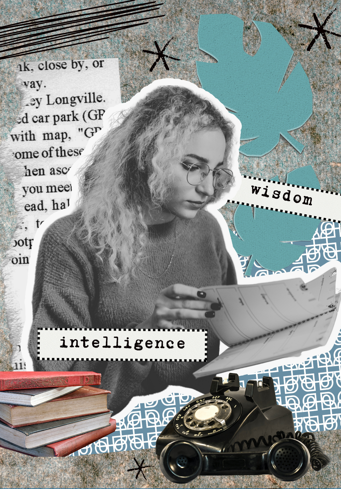 The Sage Archetype Photomontage