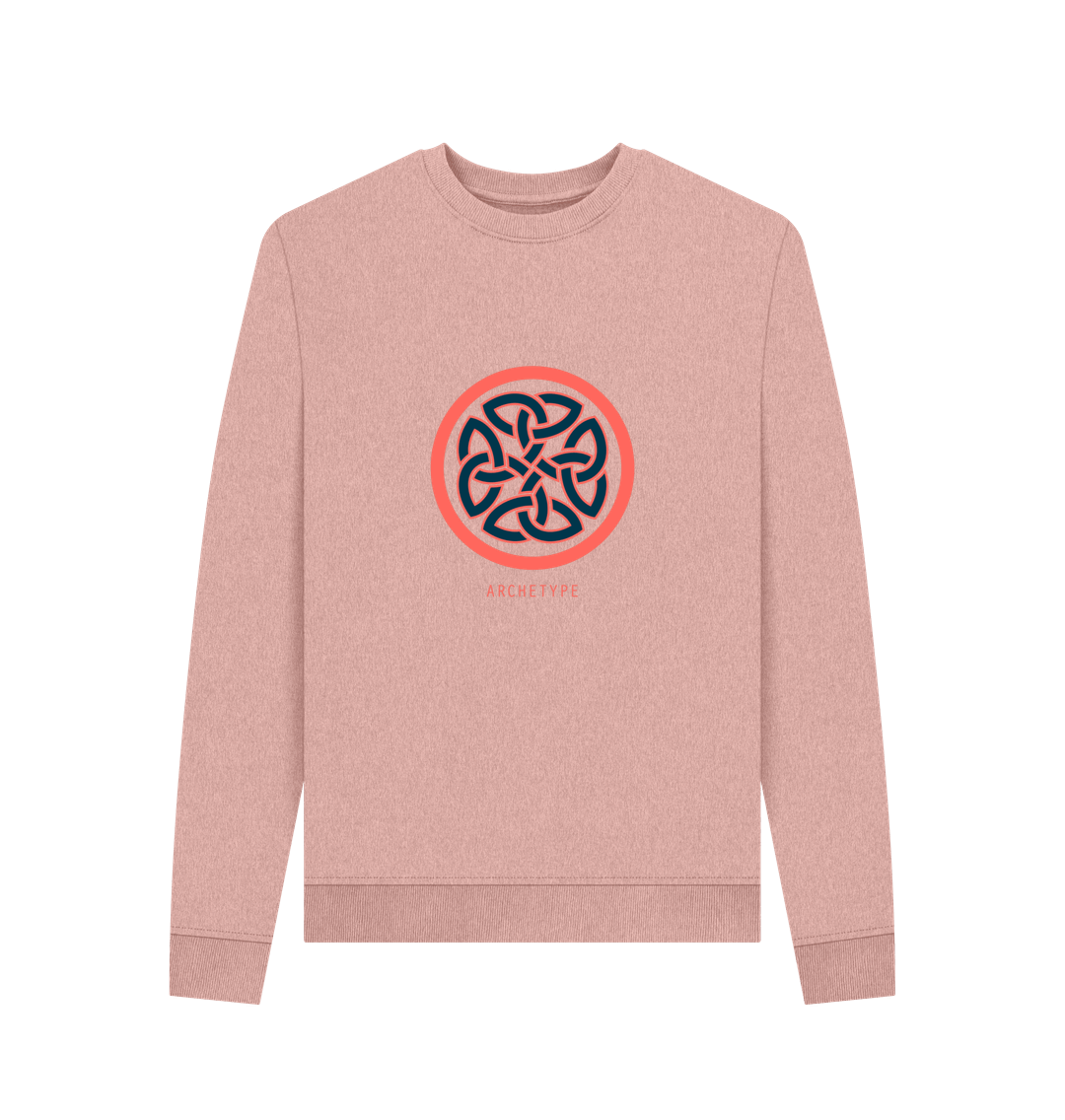 Sunset Pink Romantic Archetype Sweater