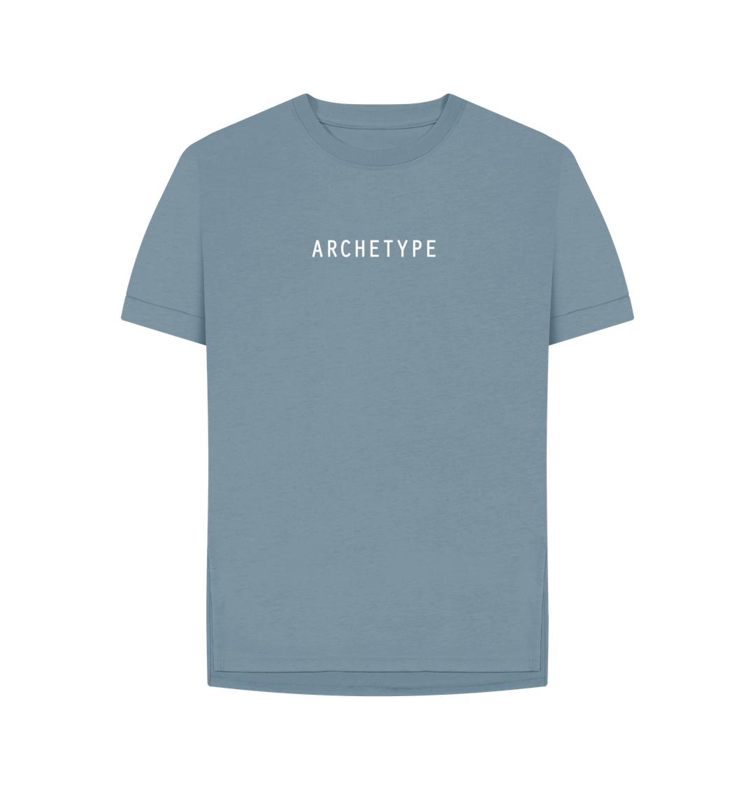  Stone Blue Triskelese Certified Cotton sustainable T-shirt