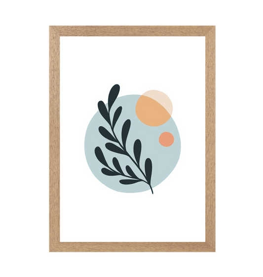 Natural Frame Framed art print Front