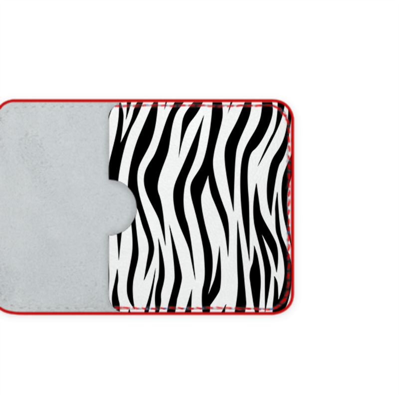 Tartan Kiss Trendy Leather Card Holder