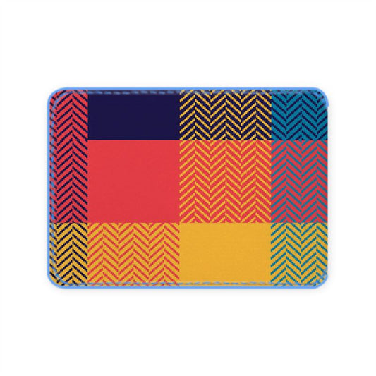 Contemporary Tweed Leather Card Case