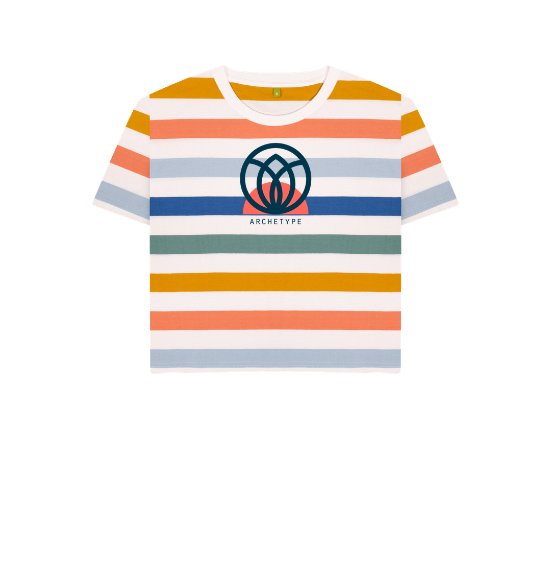 Multicolour Stripes creator Archetype Recycled Cotton T-shirt