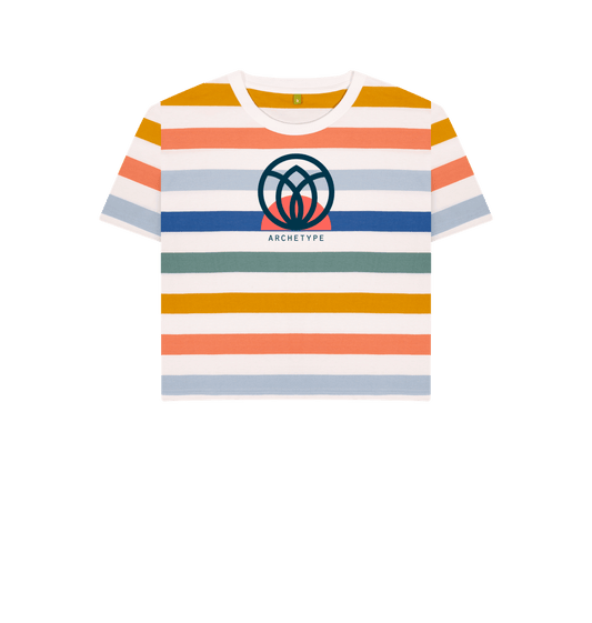 Multicolour Stripes creator Archetype Recycled Cotton T-shirt