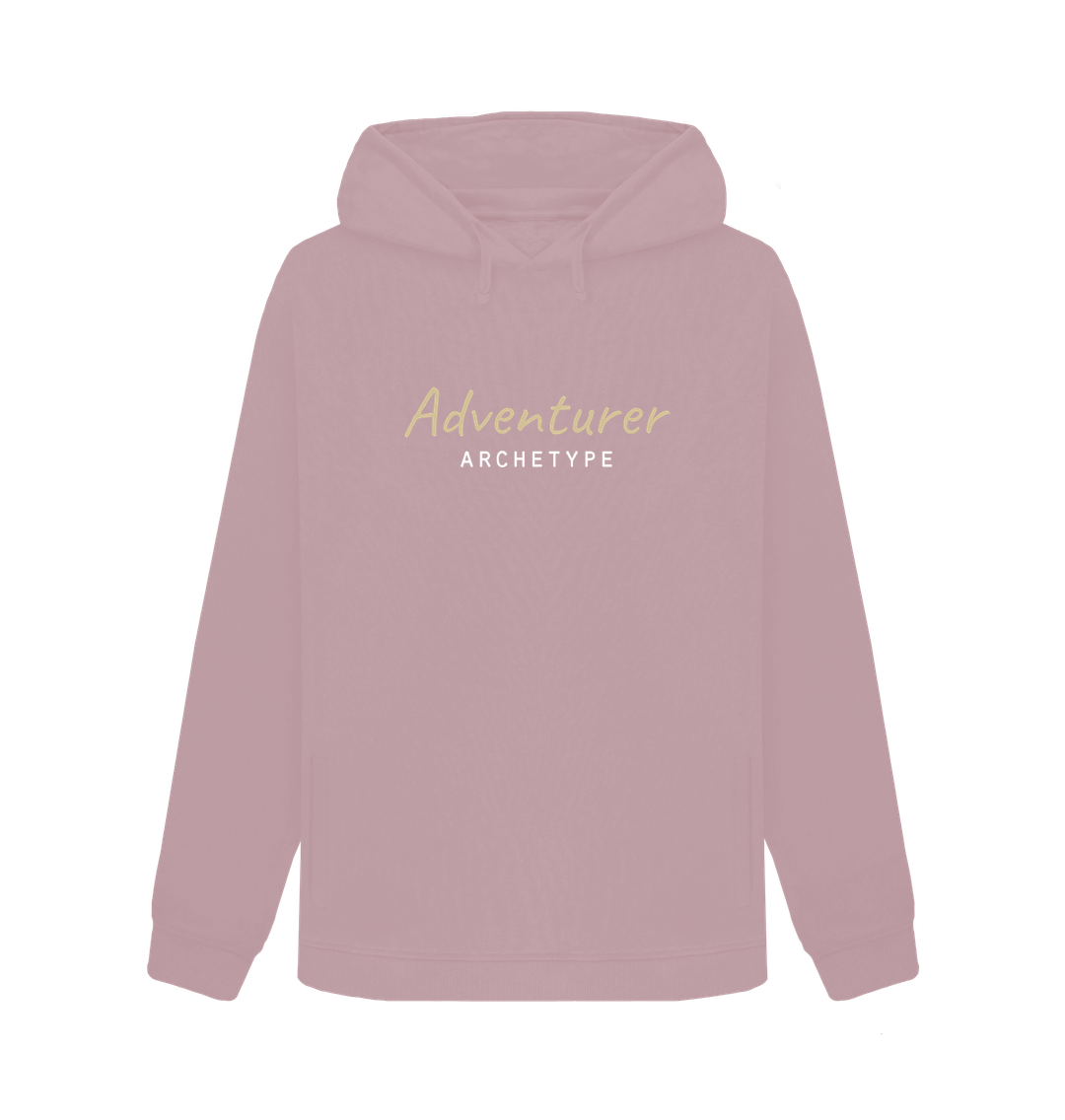 Mauve Adventurer Archetype Organic Cotton Hoody