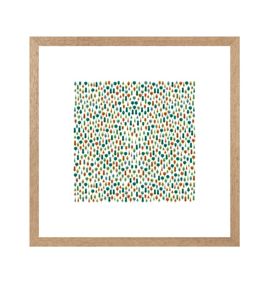 Natural Frame Framed art print Front