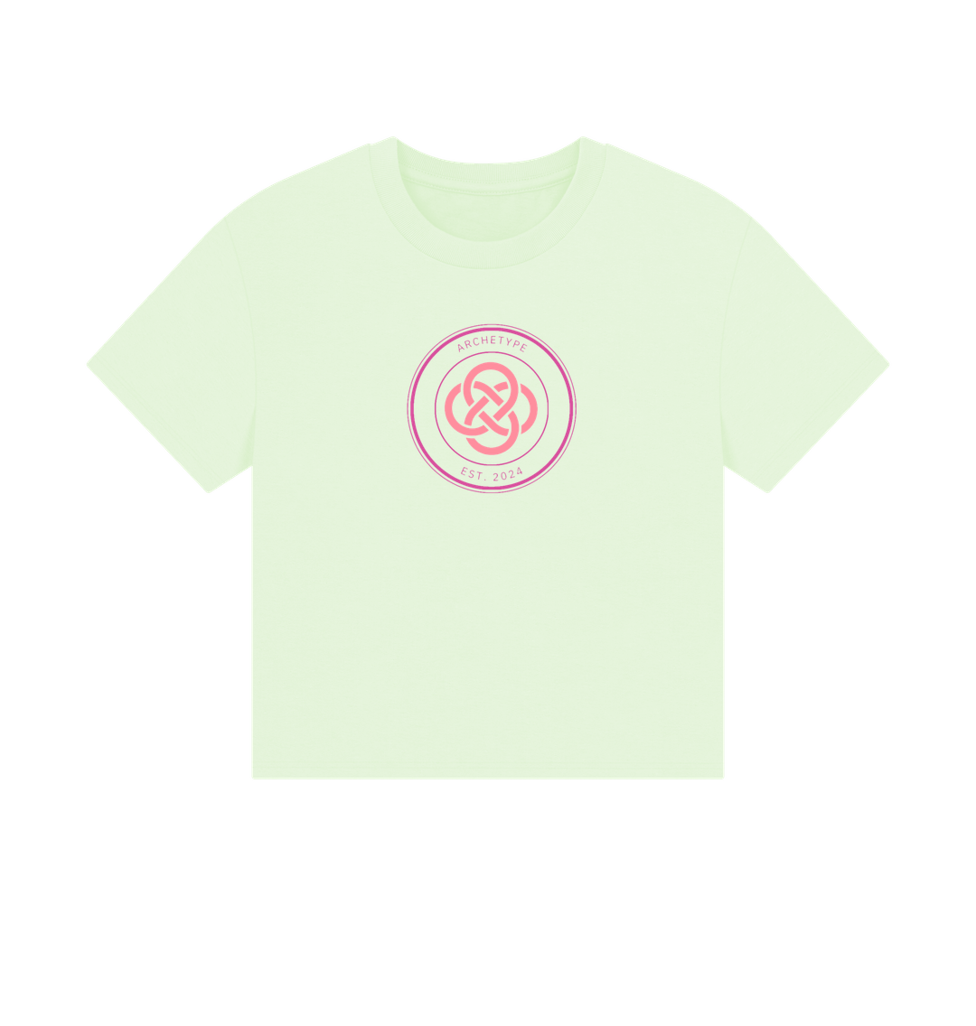 Pastel Green Innocent Archetype Box fit T-shirt