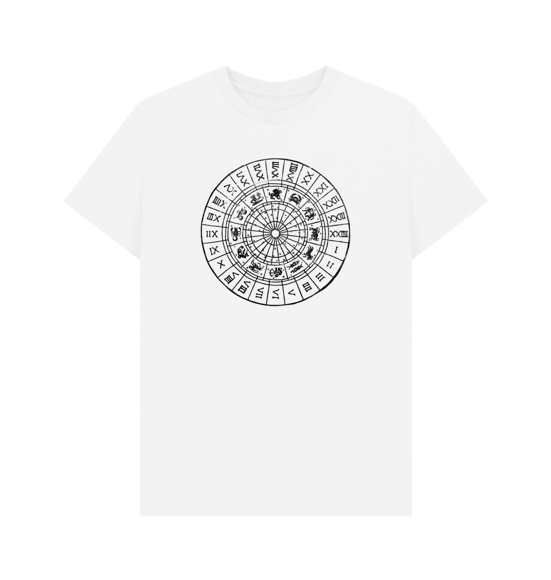 White Printed T-shirt Front