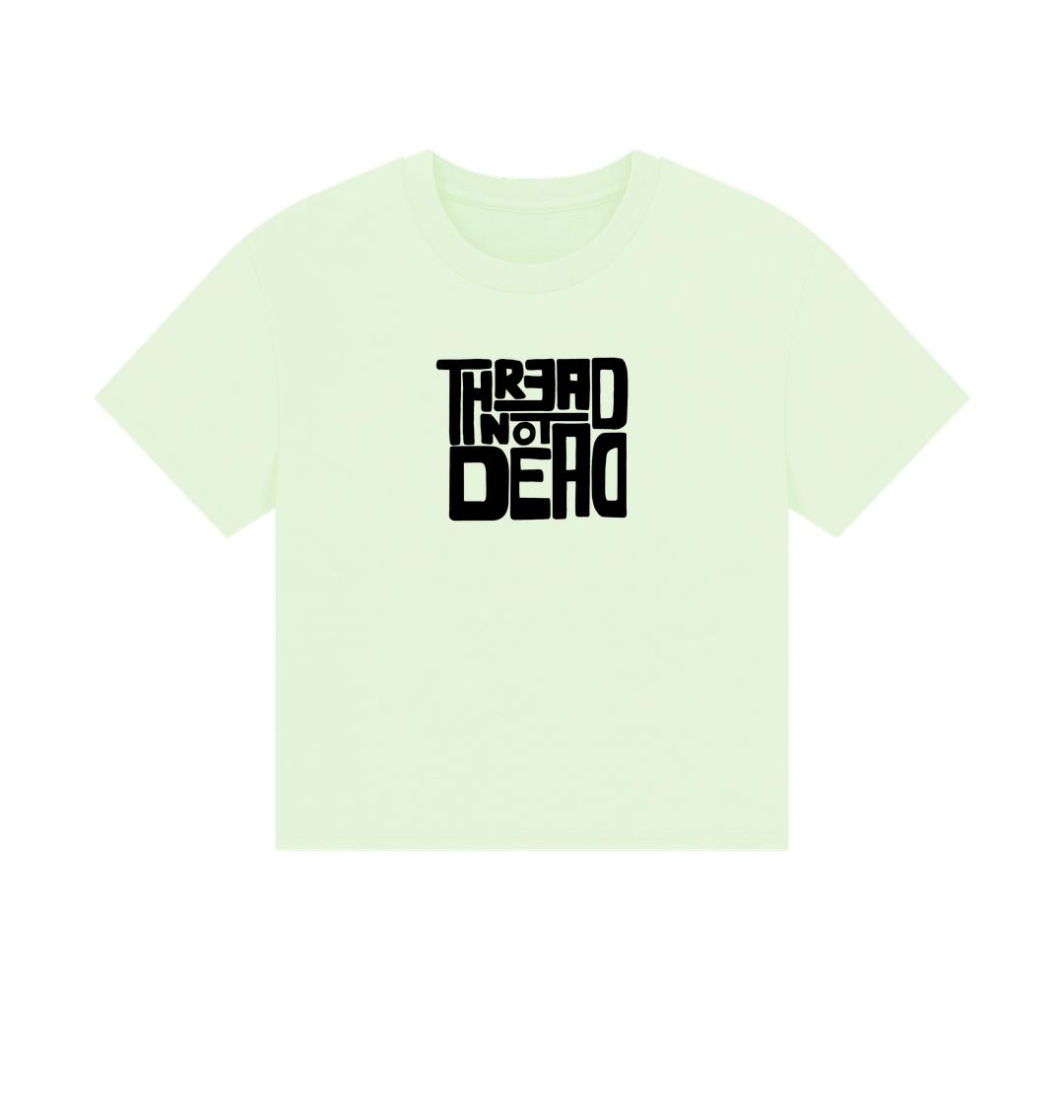 Pastel Green Joker thread not dead t shirt