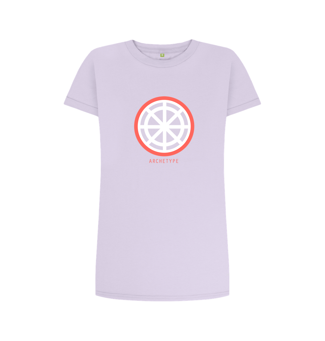 Violet Taranis Wheel T-shirt Dress