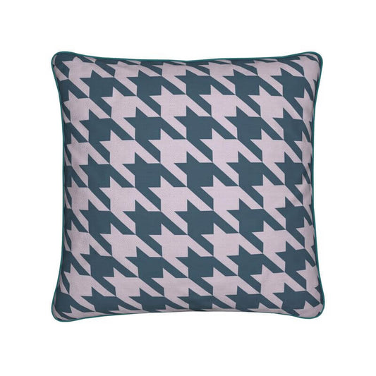 Oversized Houndstooth Cushions - Archetype Accessories