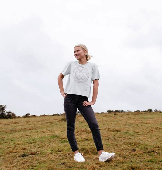  White Printed T-shirt Front