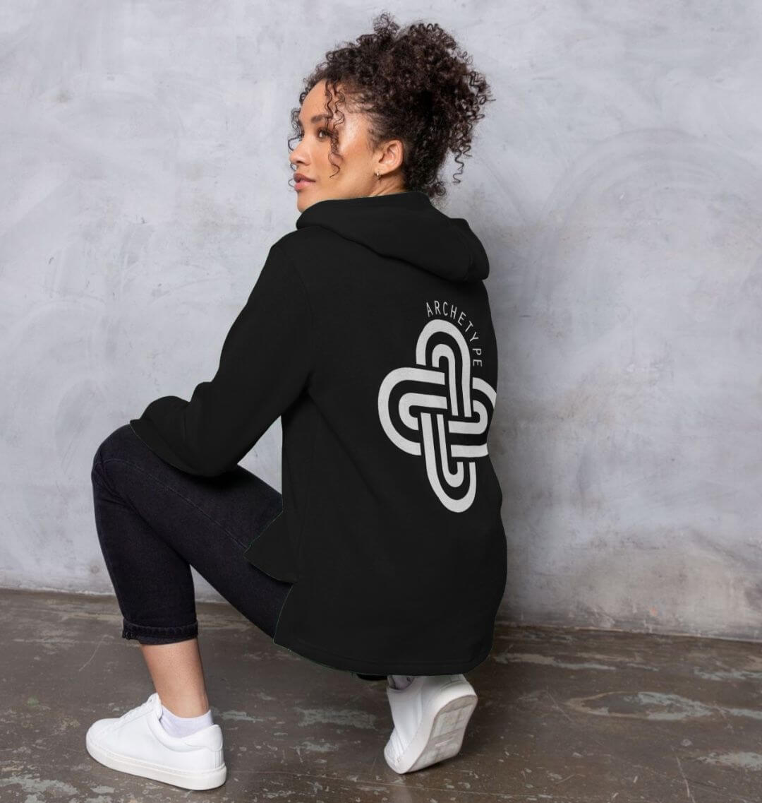 Women’s Royal Archetype Recycled Cotton Hoody - Archetype Accessories